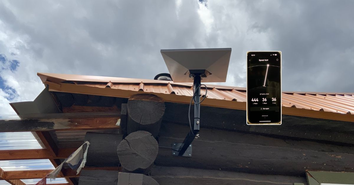 Starlink installation in Bloomfield NM