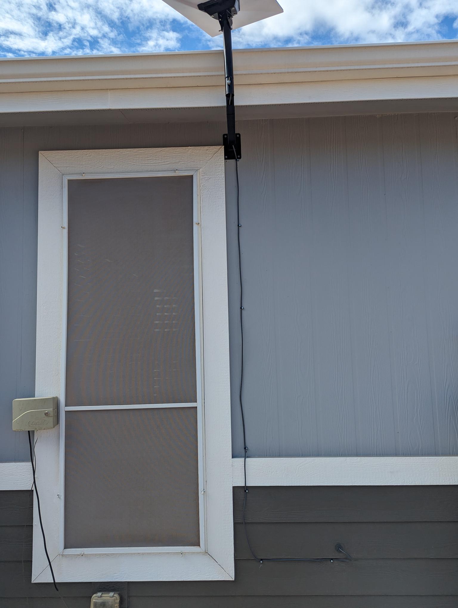 Starlink cable routing
