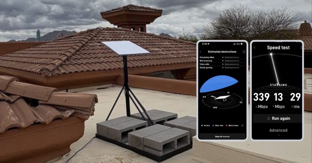 Fountain Hills AZ Starlink Installation