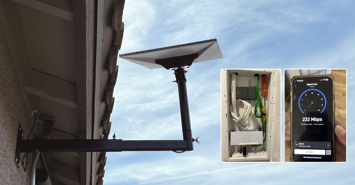 Gilbert AZ Starlink Installation