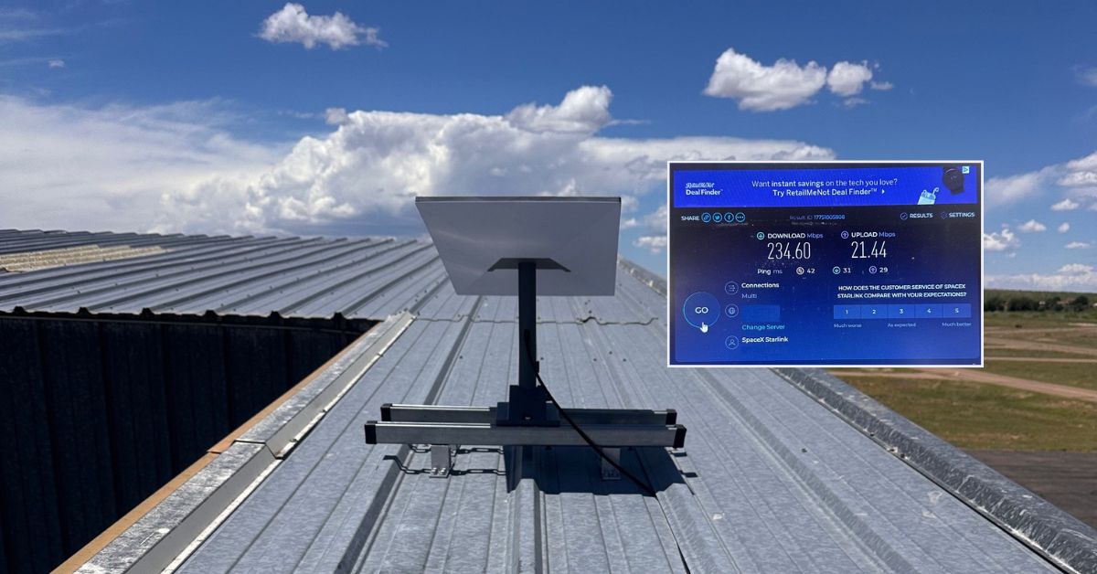 Tucumcari NM Starlink Installation 