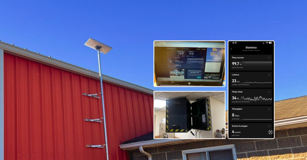 Youngstown OH Starlink Installation 