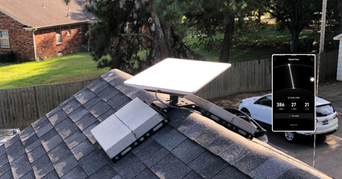 Cordova TN Starlink Installation