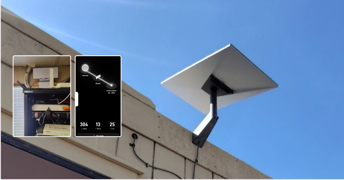 Corona CA Starlink Installation