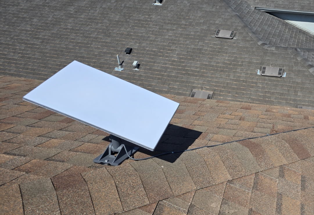 Starlink installation in Sebastian FL