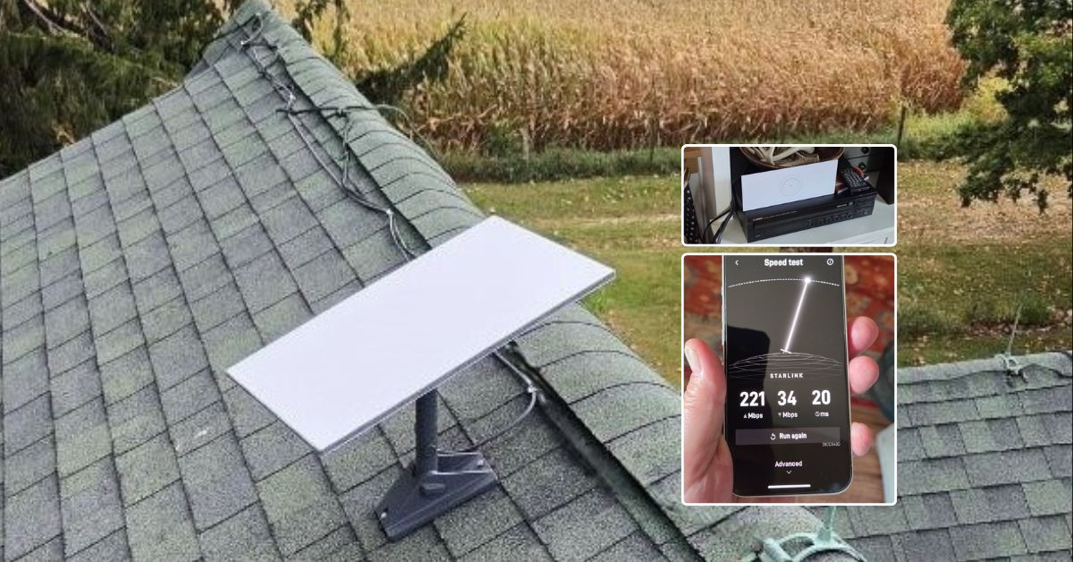 Princeton IL Starlink Installation