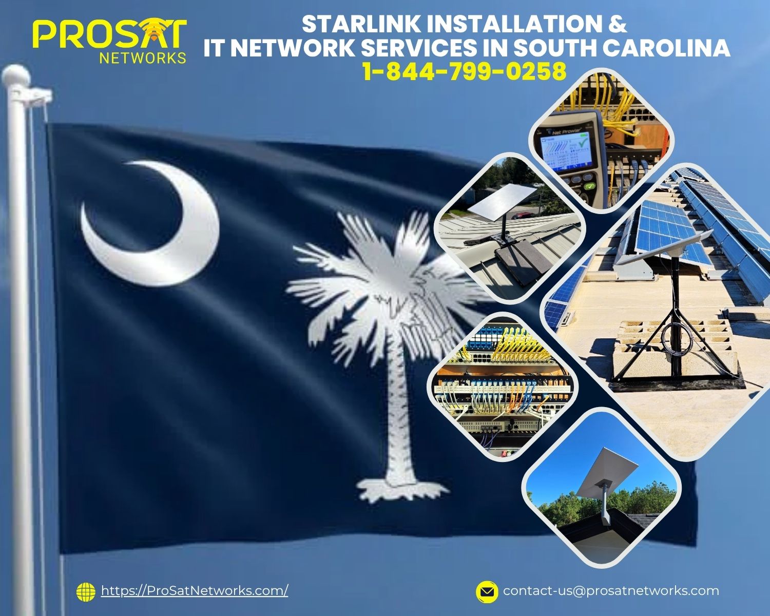 Starlink installation South Carolina