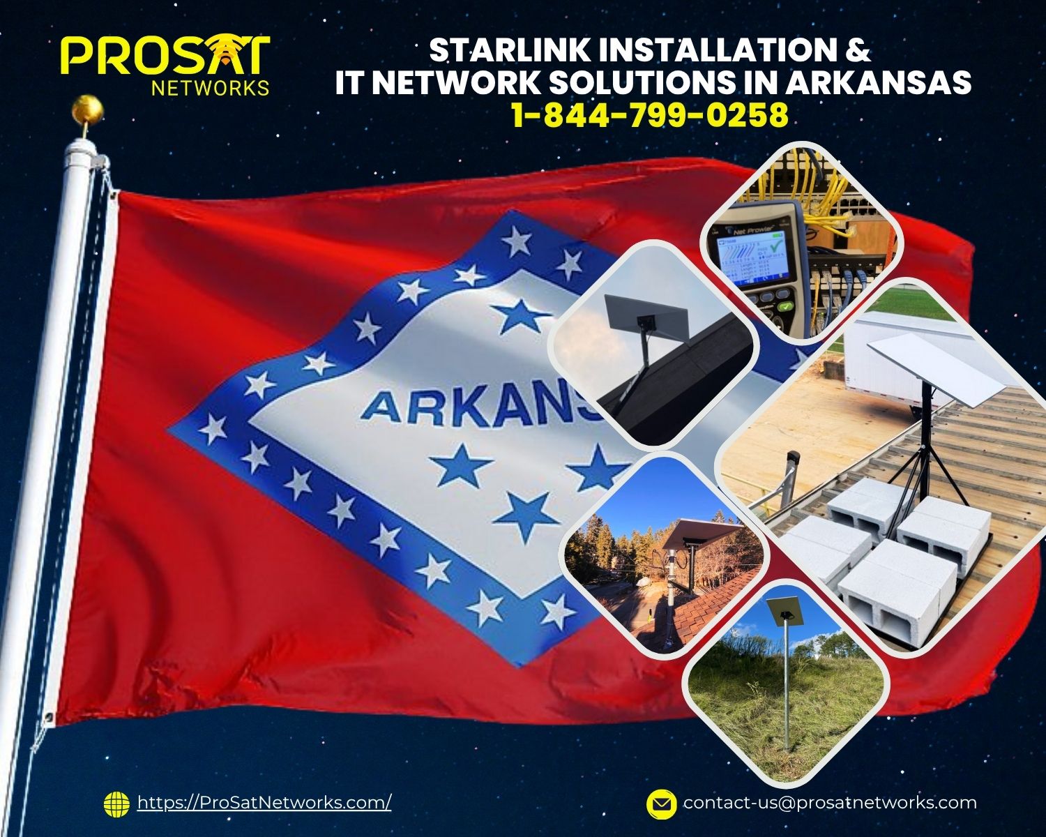 Starlink installation Arkansas