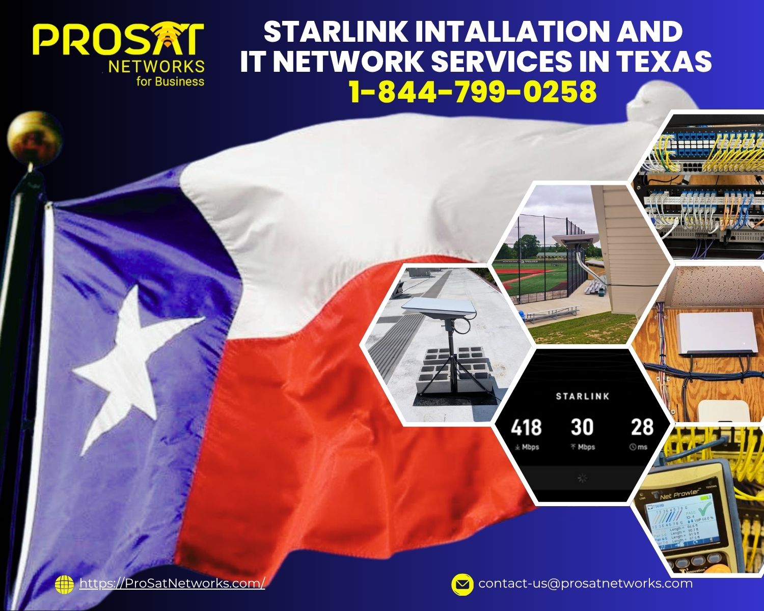 Starlink installation Texas
