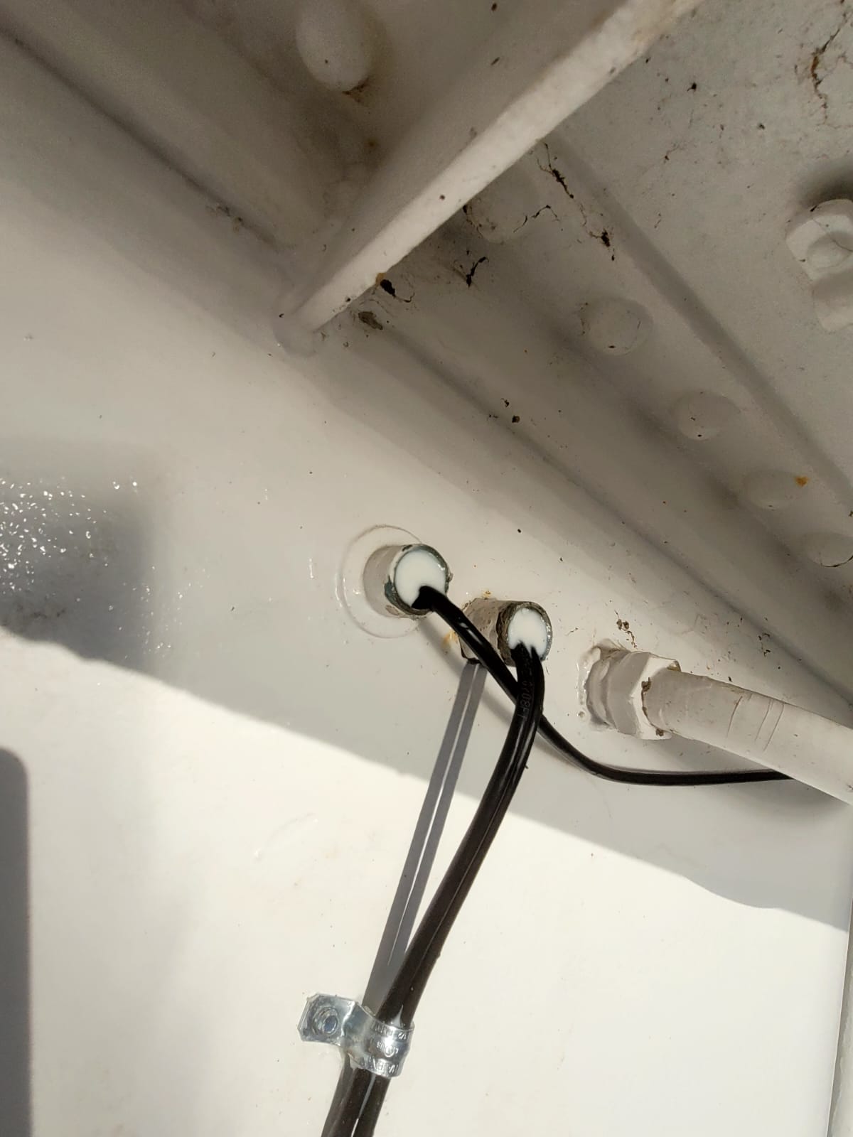 Starlink installation cable path
