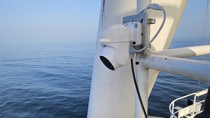 Marine Camera System Installation on boats mounting