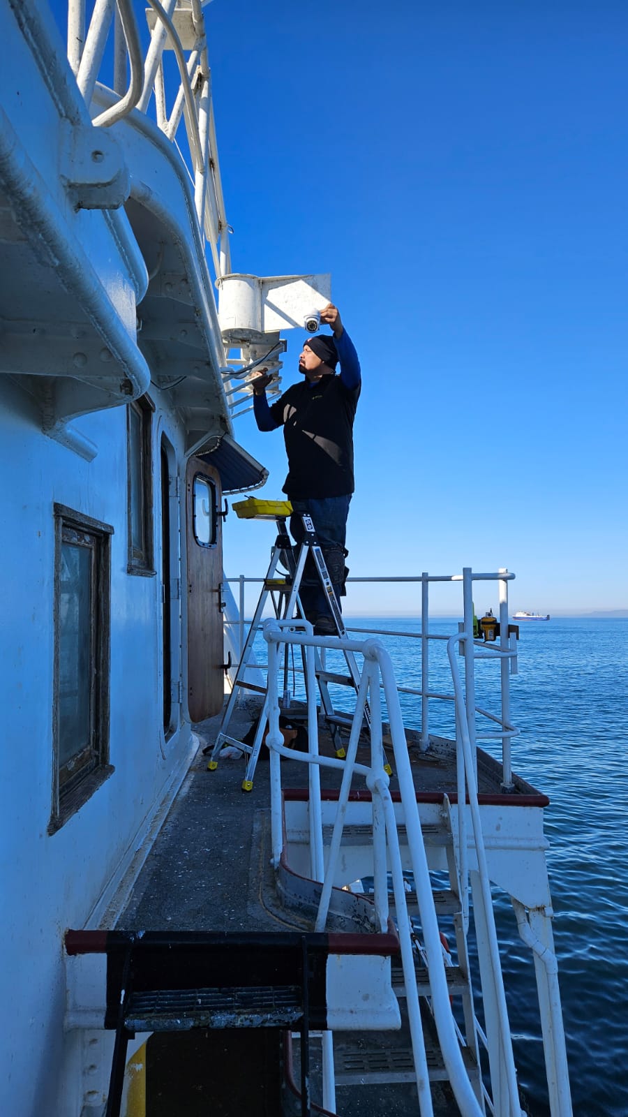 Marine camera installation on boats Ensenada Mexico