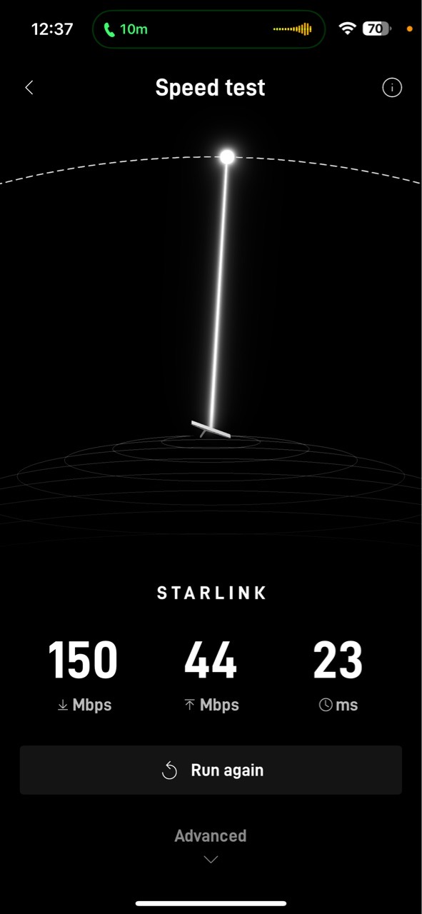 Starlink speed test Windsor NJ