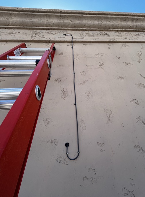 Starlink cable passthrough 
