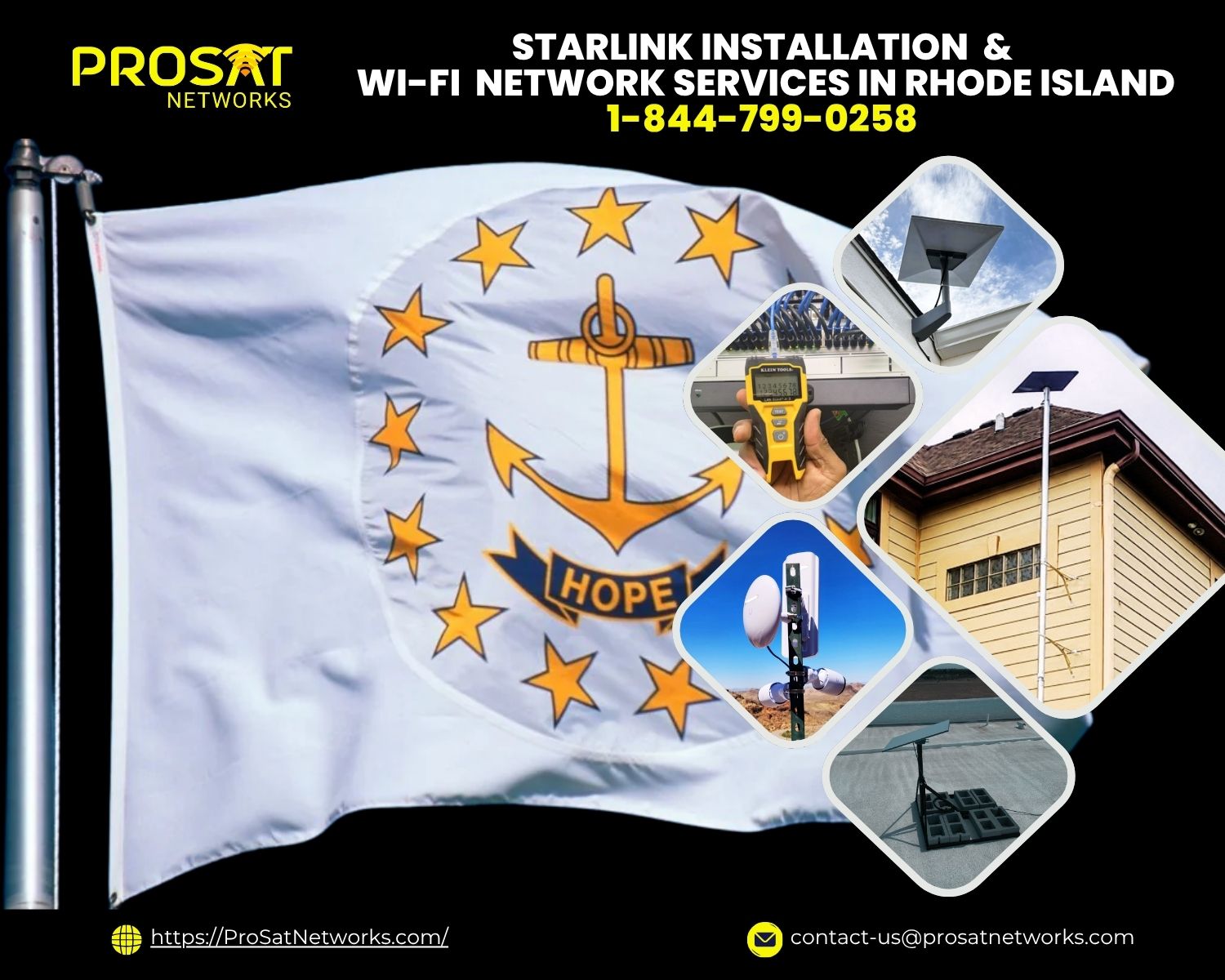 Starlink installation Rhode Island