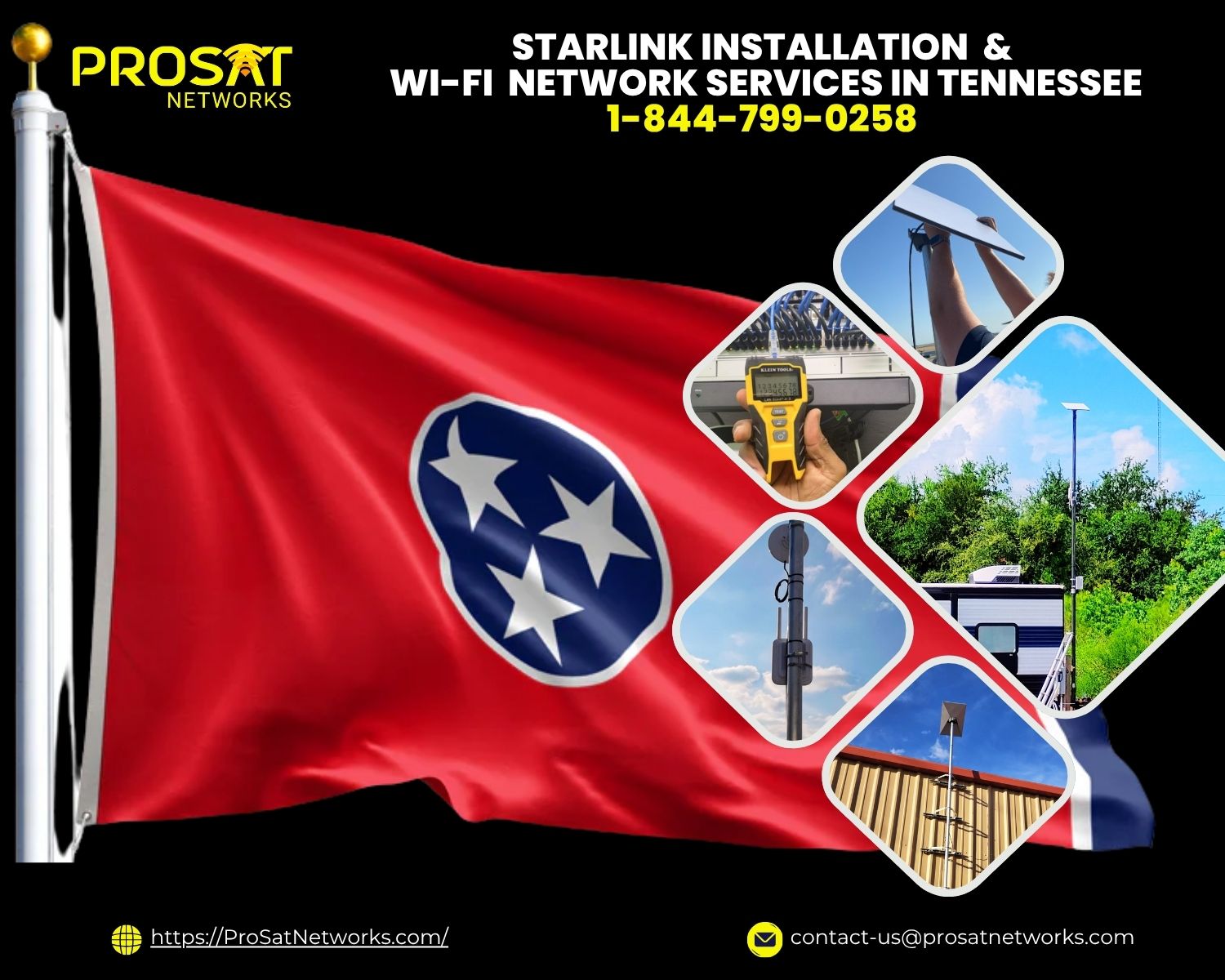 Starlink installation Tennessee