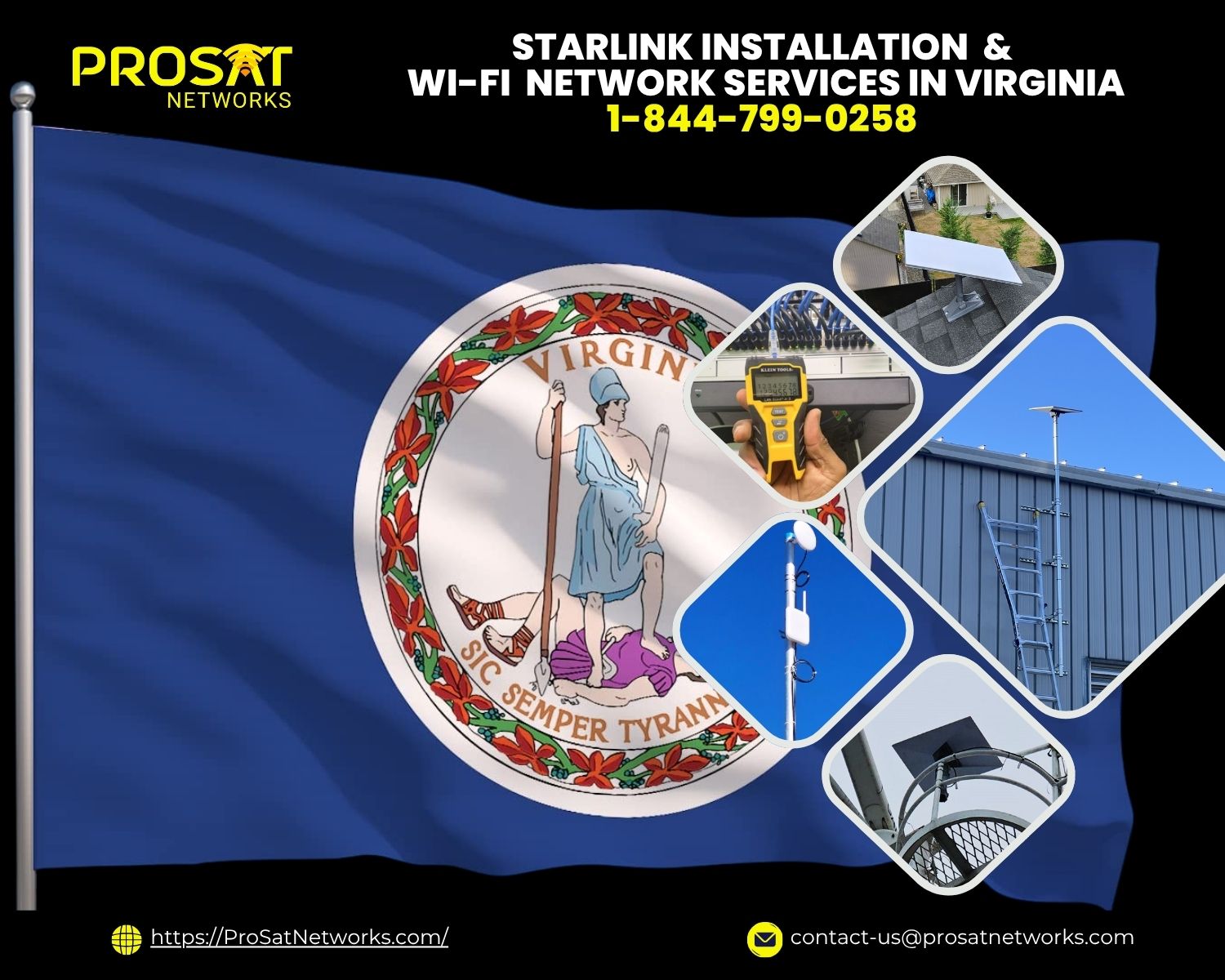 Starlink installation Virginia
