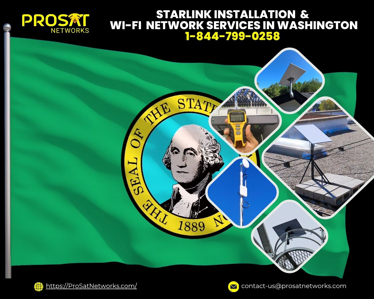 Starlink installation Washington