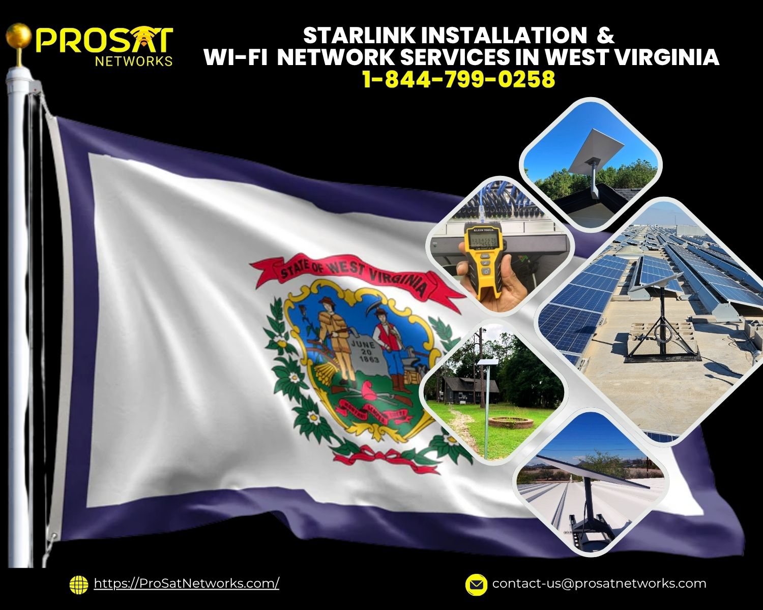 Starlink installation West Virginia