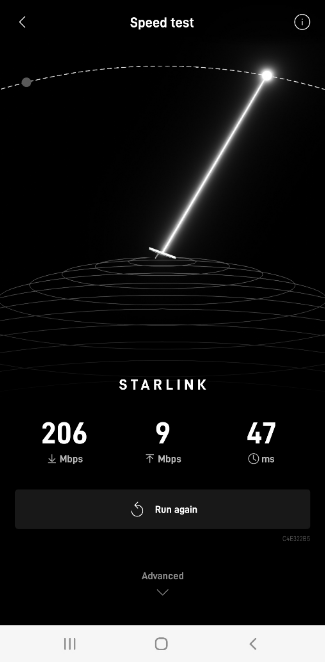 Starlink Speed Test Lake Charles LA