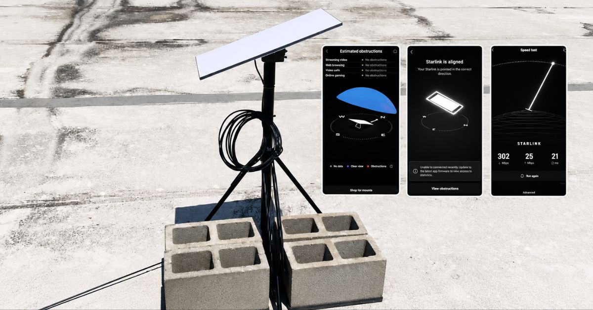 Lake Charles LA Starlink Installation 
