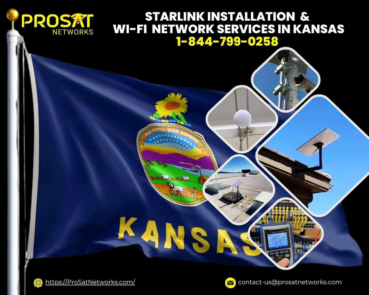 Starlink installation Kansas