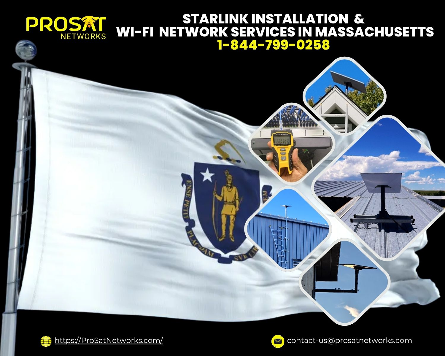 Starlink Installation Massachusetts