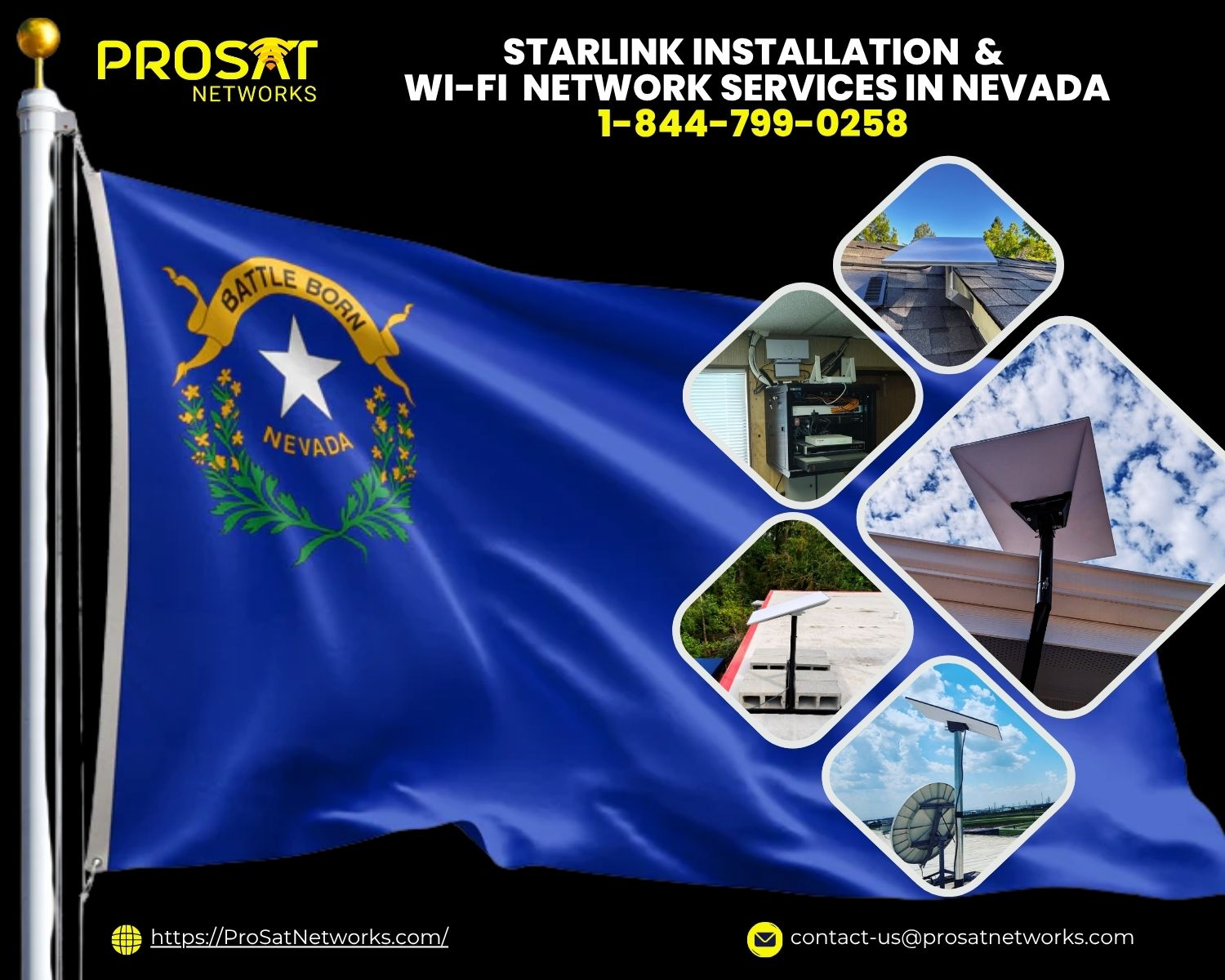 Starlink installation Nevada