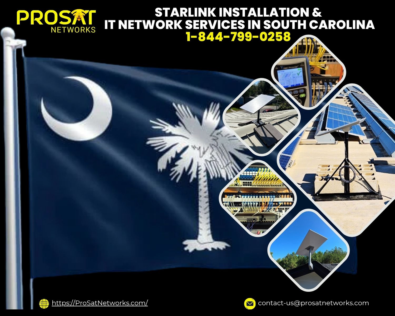 Starlink installation South Carolina