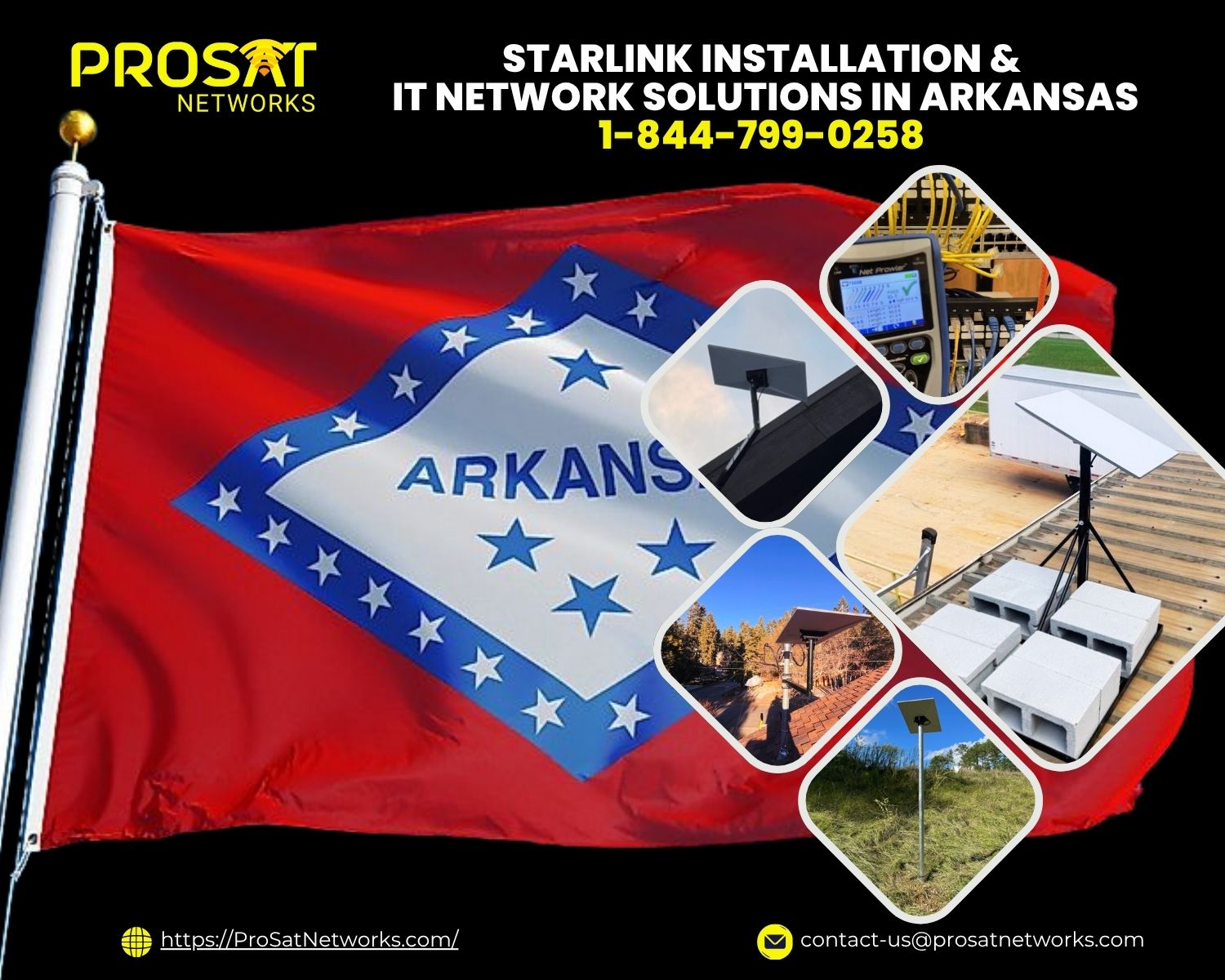 Starlink installation Arkansas