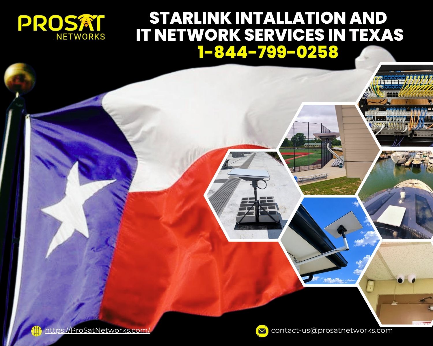 Starlink installation Texas
