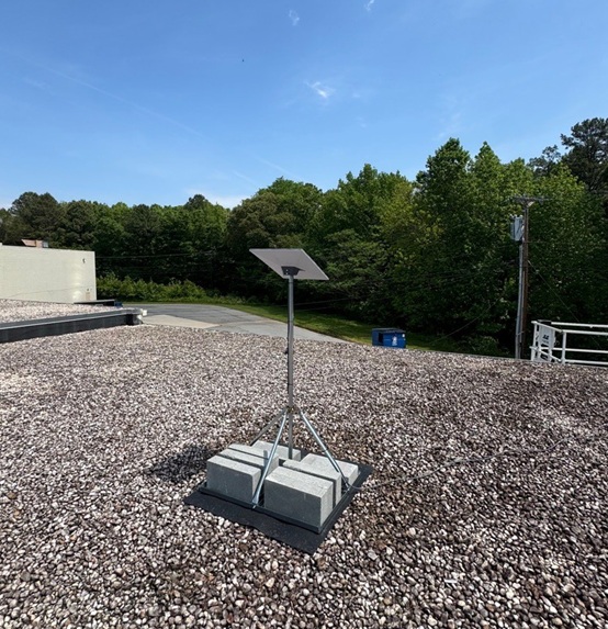 Starlink dish installation in Randleman NC