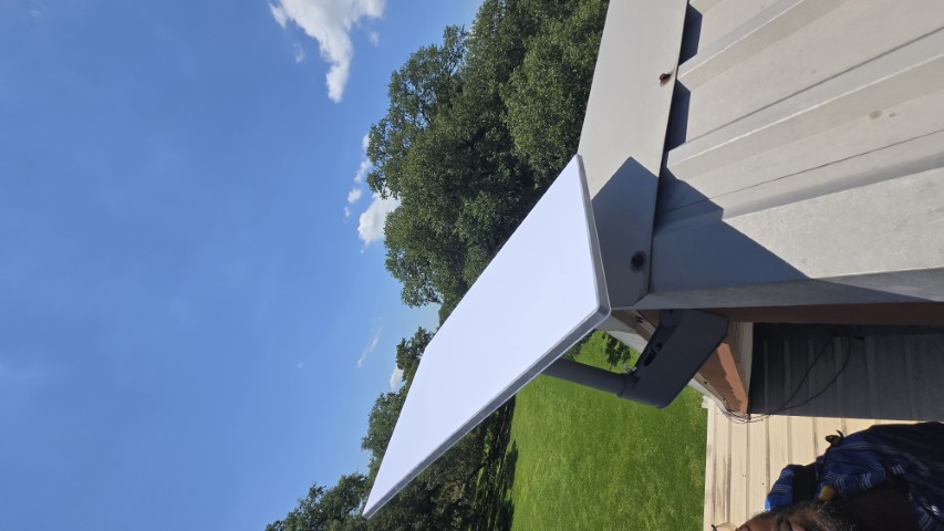 Starlink dish installation in Warren MI