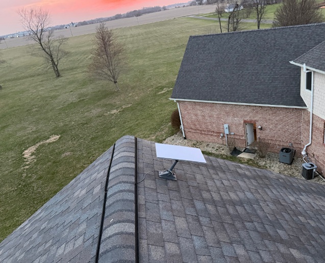 Starlink dish installation Elkhart IN