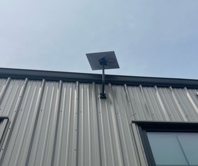 Starlink dish installation in Tomball TX