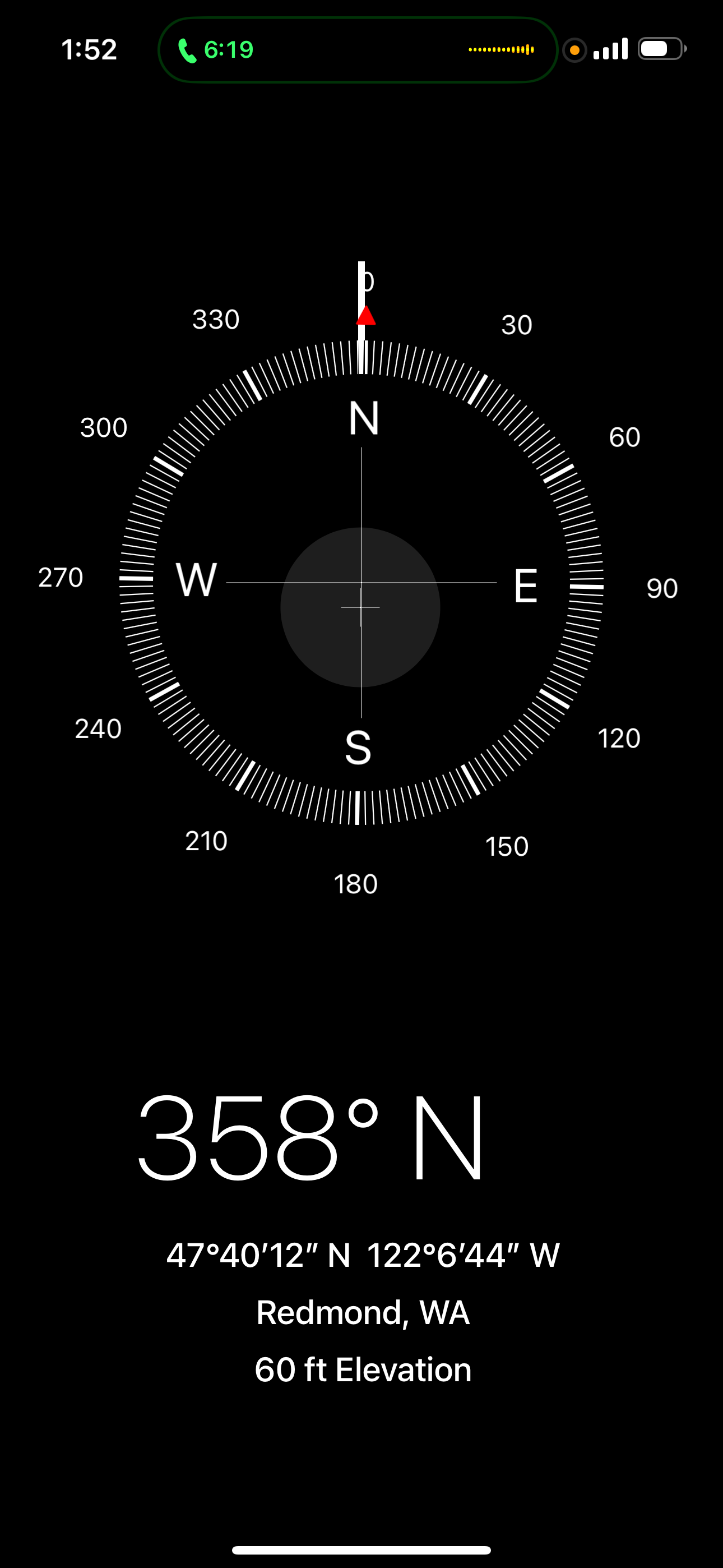 Starlink alignment test Redmond WA