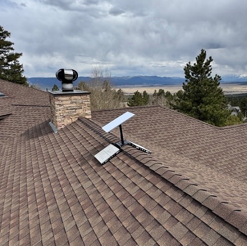 Starlink dish installation in Buena Vista CO
