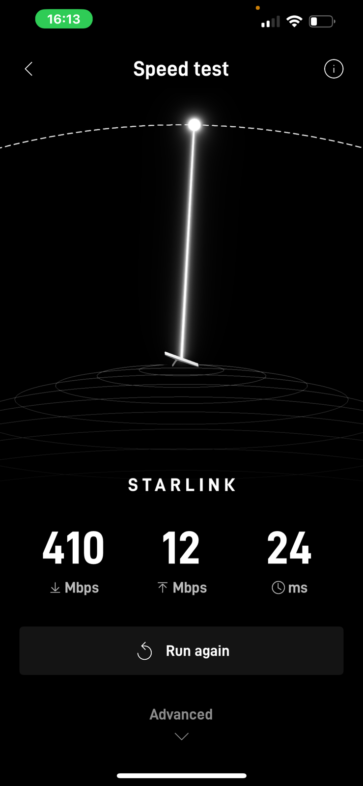 Starlink speed test Centreville AL