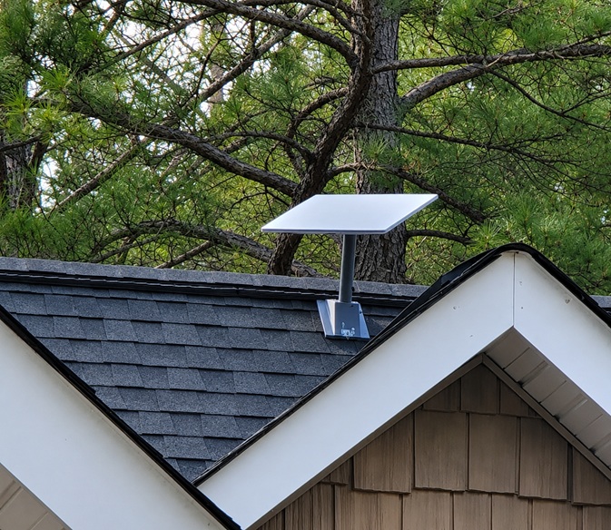 Starlink installation in Zebulon GA