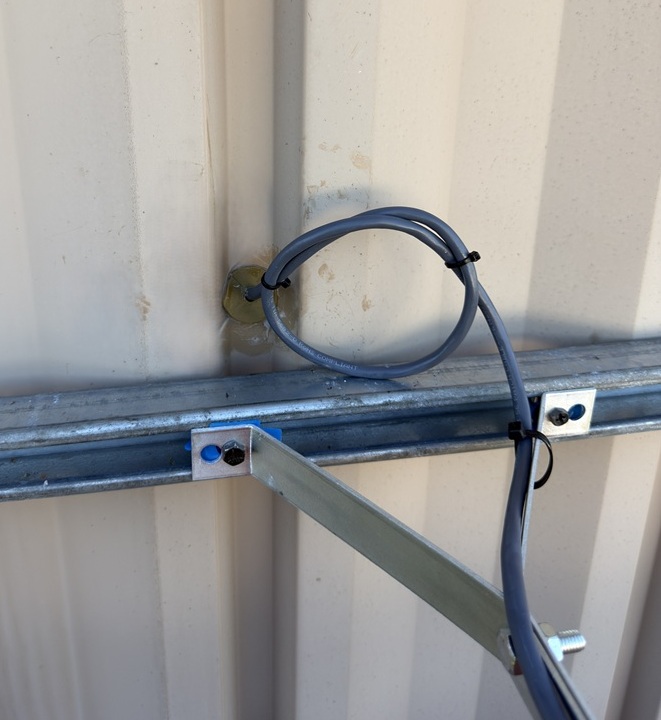 Outdoor-Indoor Cable Entry Point
