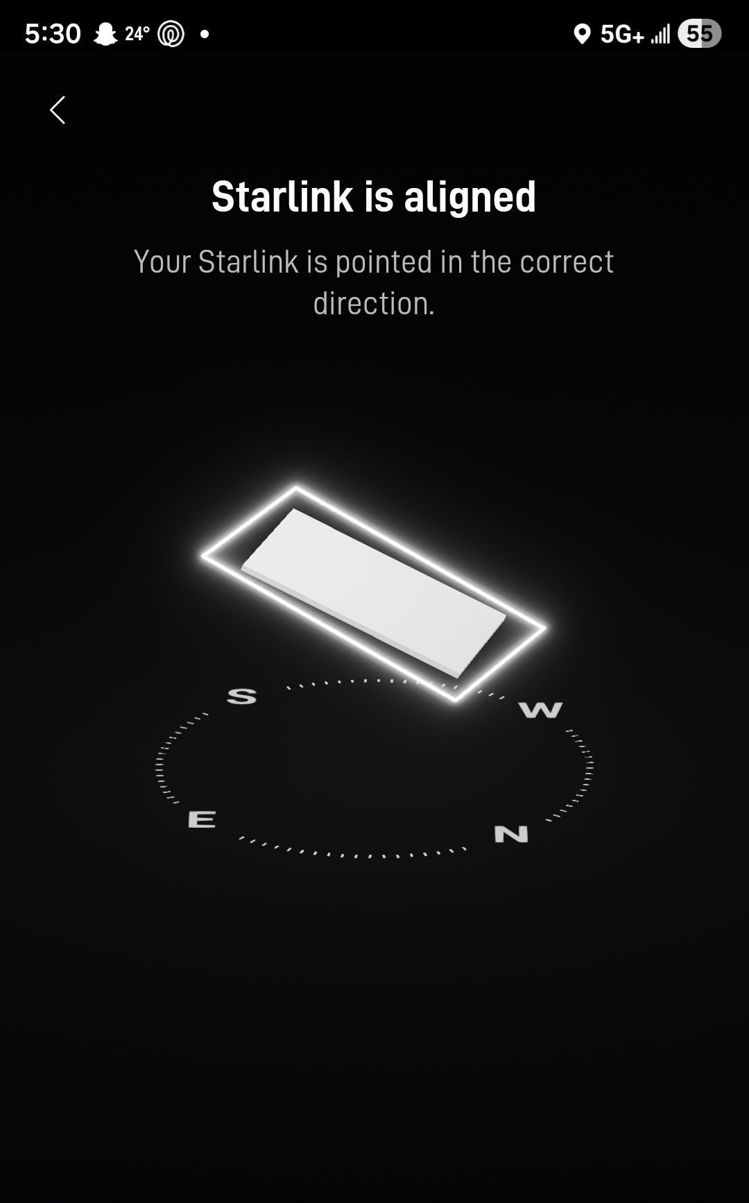 Starlink alignment test Farmington MO