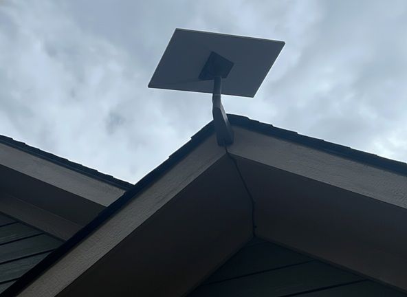 Starlink dish installation in Long Beach CA