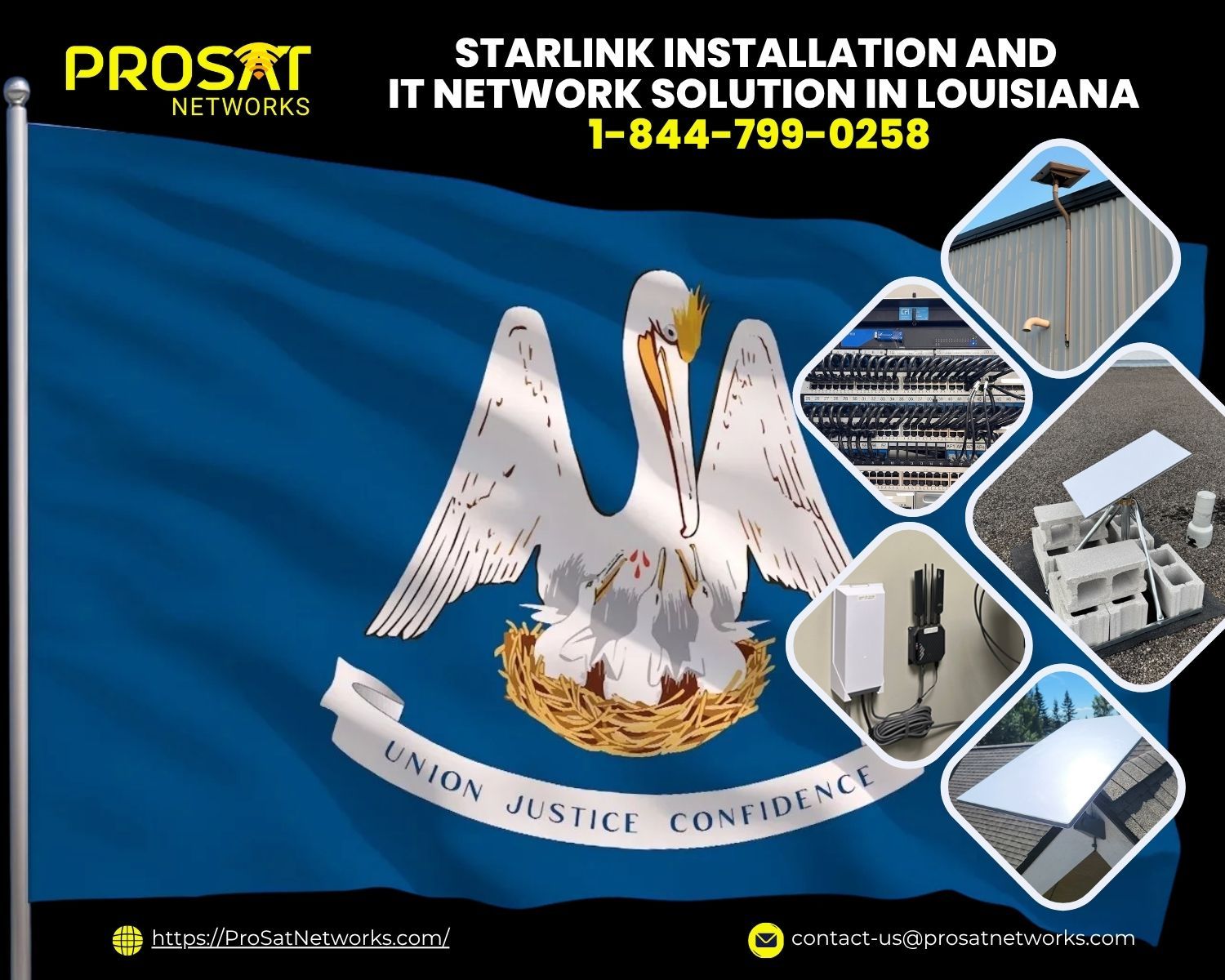 Starlink installers near New Orleans Louisiana