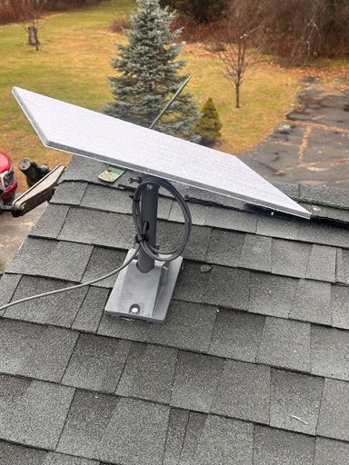 Starlink dish installation in Asbury Park NJ