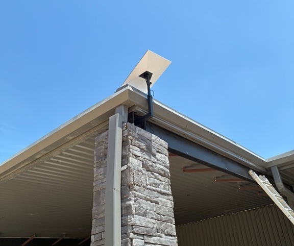 Starlink dish installation in Little Elm TX