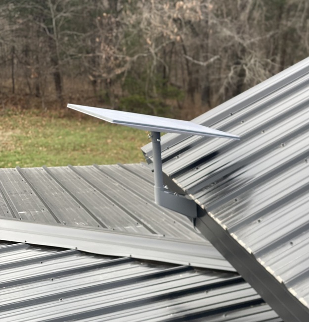 Starlink dish installation in Wappapello MO