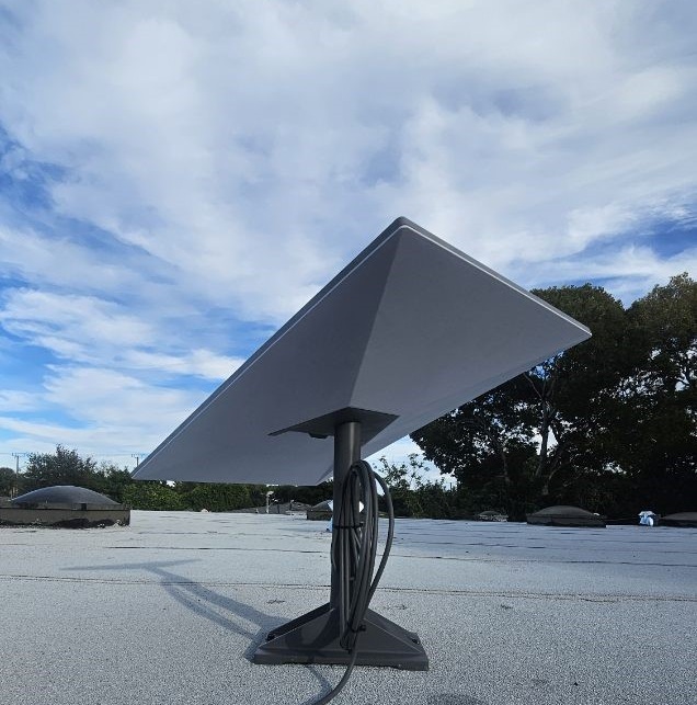Starlink dish installation in Boca Raton FL