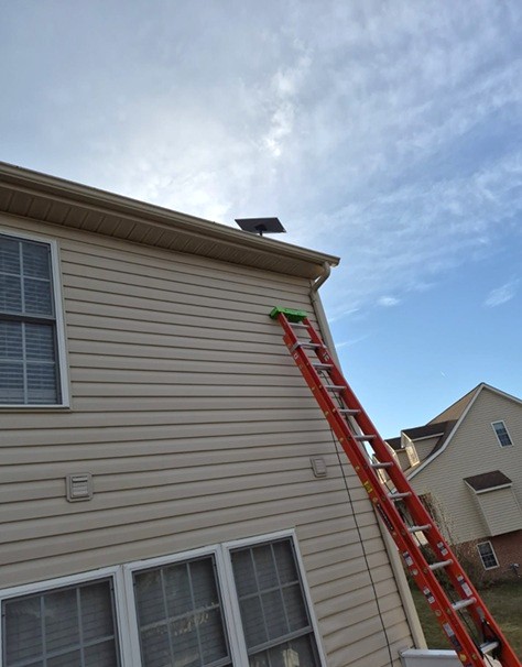 Starlink dish installation in Hampton VA