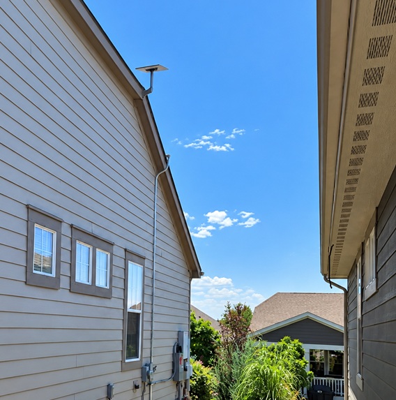 Starlink dish installation in Denver CO