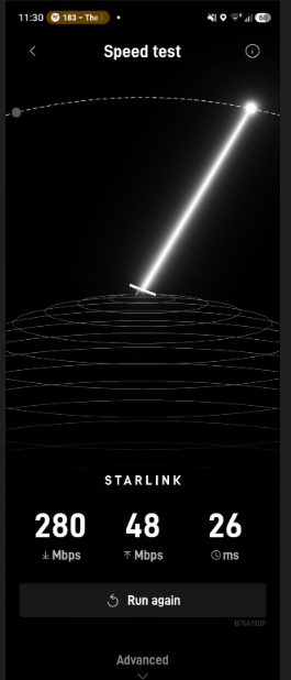 Starlink Speed Tests Denver CO